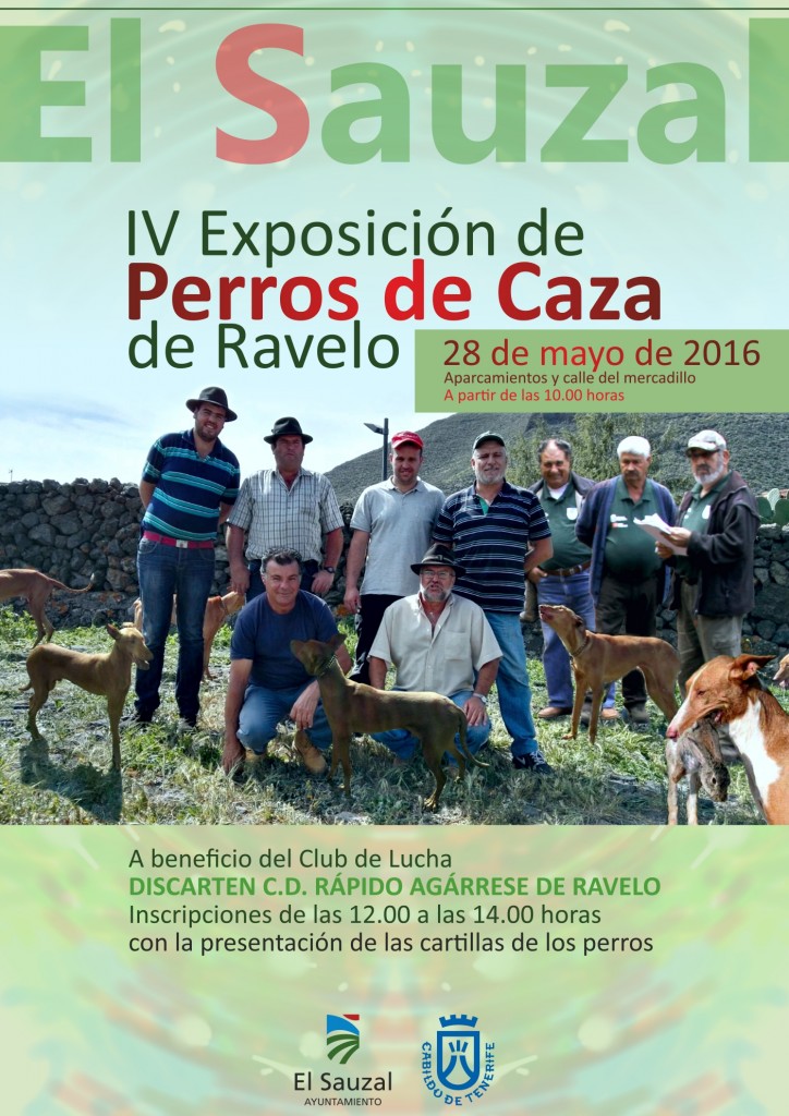 @Cartel_IV_Exposición_de_Perros_de_Caza_de_Ravelo_2016